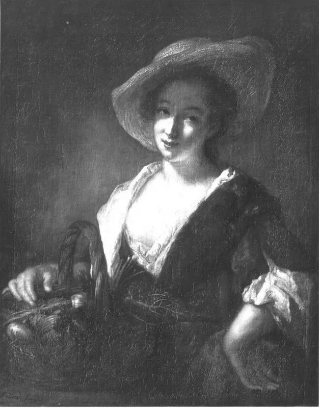 Ritratto di Ragazza con un cesto di verdure - Bavarian State Painting Collections